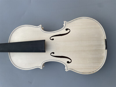 4/4 Professional Handmade Guarneri Violin Del Gesu 1743 Cannone Violin Unfinish