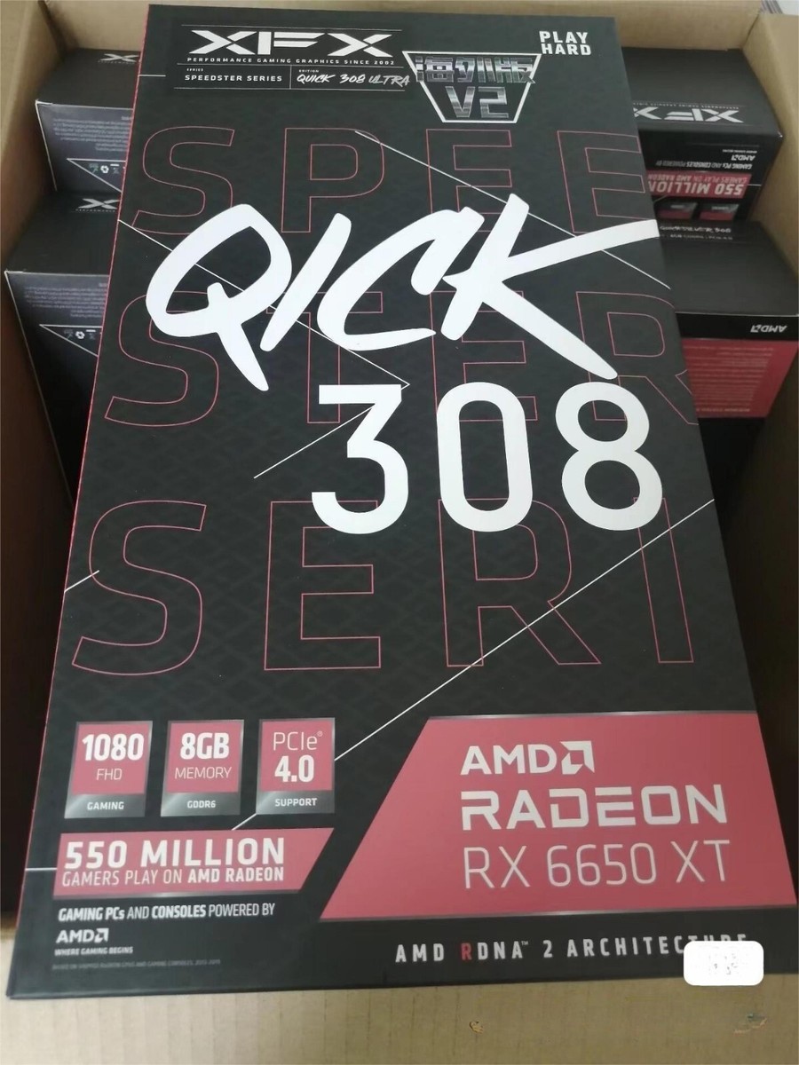XFX AMD Radeon RX 6650 XT 8GB GDDR6 Graphics Card - RX