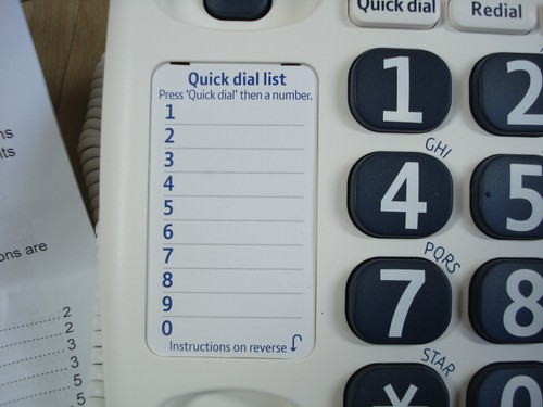 BT Big Button 200 V2 Corded Landline House Phone Elderly Friendly Big Buttons - Zdjęcie 9 z 18