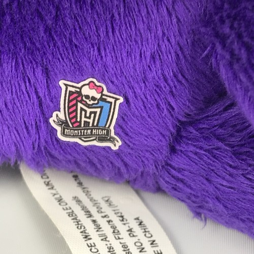 Monster High CRESCENT gatto viola 6" peluche artiglio lupo freaky favoloso animale domestico - Foto 5 di 7