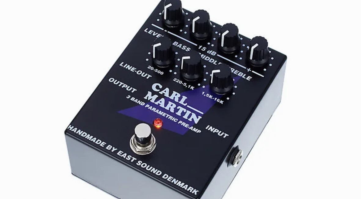 CARL MARTIN 3 BAND PARAMETRIC PRE-AMP