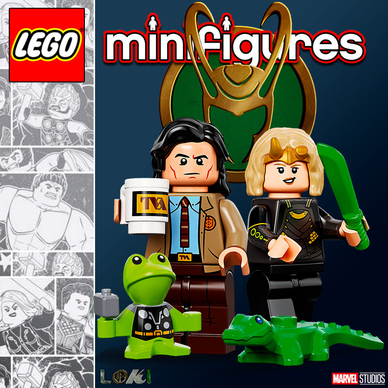 Lego Marvel Loki et Sylvie 71031 pour completer votre collection de variants sans double
