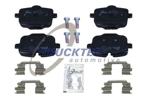 Trucktec Automotive BremsbeläGe Bremsbelegsatz Hinten FüR Bmw 5Er Touring-image