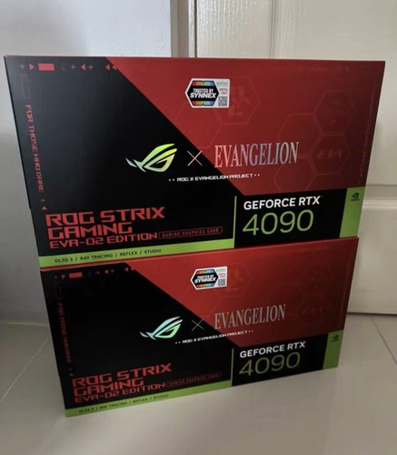 ASUS ROG Case With Z790 HERO EVR-02 Motherboard RTX 4090 24GB EVA-02 Edition - Picture 15 of 21