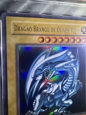 🔥2002 Blue Eyes White Dragon 1st Edition Portuguese DIK-P001 SDK