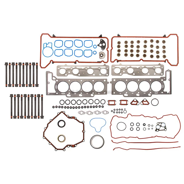 Подходит для 00–01 Cadillac Seville Deville Eldorado 4,6 л DOHC полный комплект прокладок болтов - Изображение 2 из 4