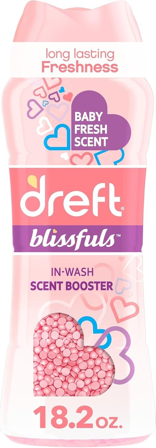 Dreft Blissfuls In Wash Scent Booster 18.2 oz Baby Fresh Scent Deodorizer