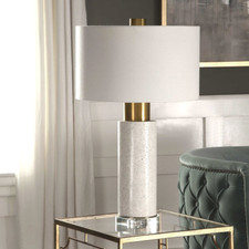 Vaeshon Concrete Column Modern Table Lamp Bra...