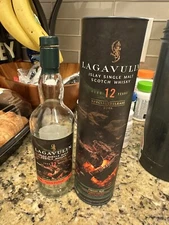 Lagavulin 12 Year - Fireside Tales 2024 / Empty Islay Single Malt Scotch - 20cL