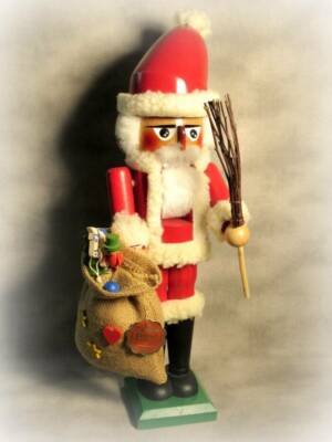 Early Retired Steinbach Nutcracker Christmas Santa Folklore Ruprecht S695 w/Box