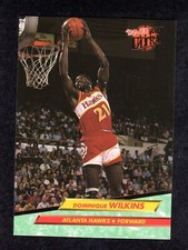 1992-93 Fleer Ultra #6 Dominique Wilkens Atlanta Hawks HOF Card MINT