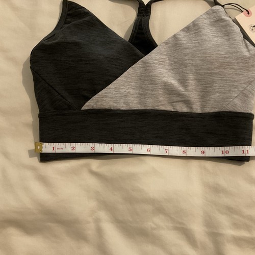 CONJUNTO ROPA DEPORTIVA SINCERAMENTE JULES LEGGINGS TOBILLO SUJETADOR TALLA PEQUEÑA GRIS NUEVO CON ETIQUETAS - Imagen 6 de 9