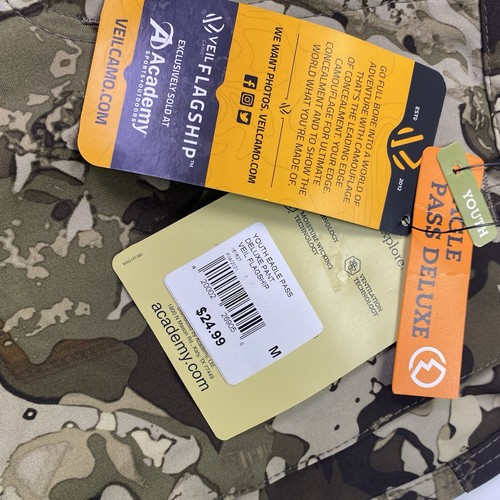 Magellan Youth Medium 26x26 Elastic Waist Veil Camo Cargo Versatile Hunting Pant - Picture 6 of 19