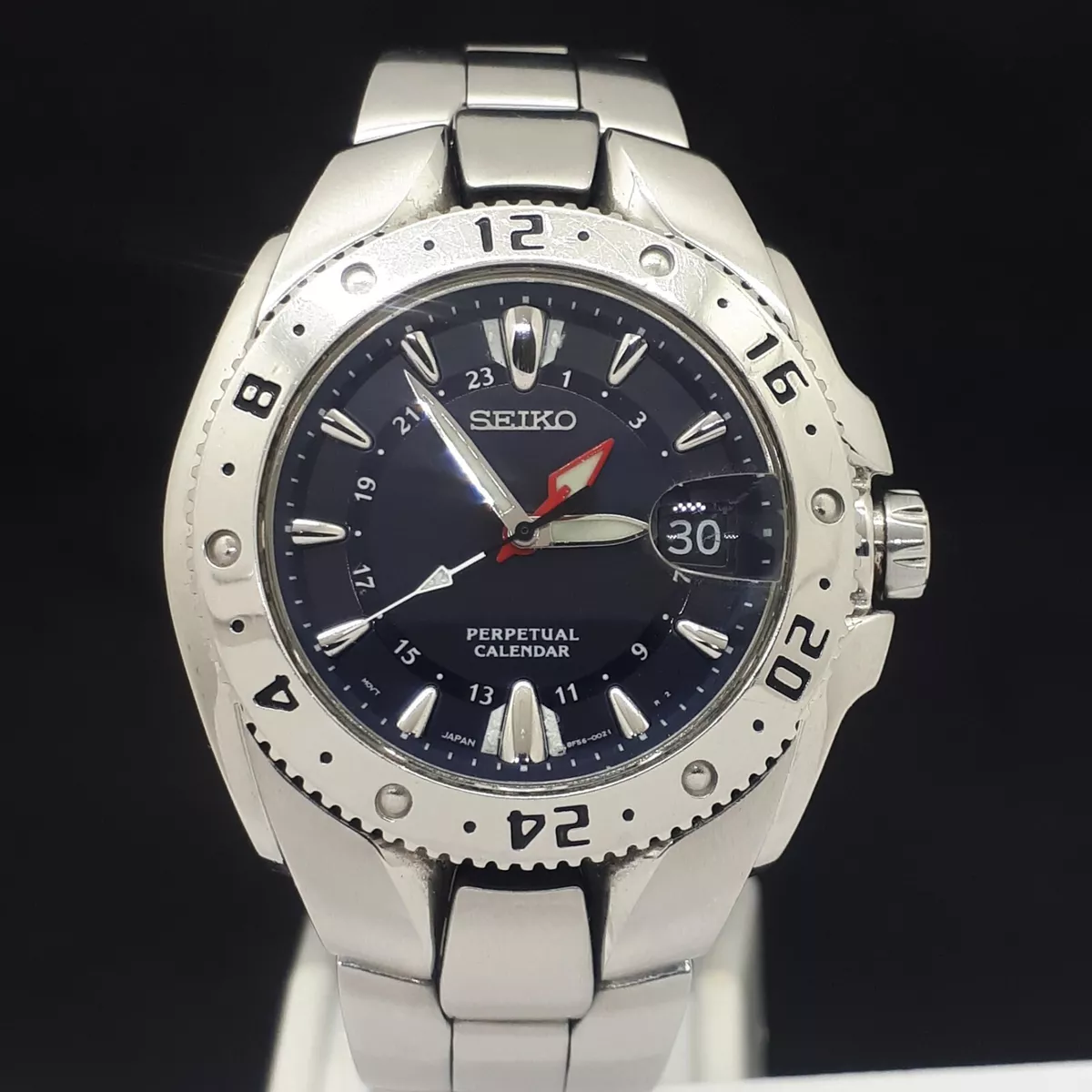Seiko perpetual online calendar gmt