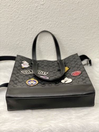 Bolso de Mano Estructurado Disney X Coach Graham en Lona Firma con Parches CC559 - Imagen 4 de 12