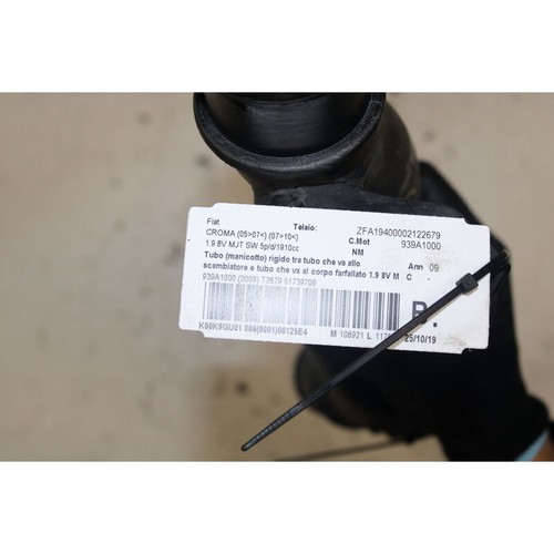 SLEEVE FOR FIAT CROMA (05-07) (07-11) 1.9 8V MJT SW 5P/D/1910CC 2005 - Picture 4 of 6
