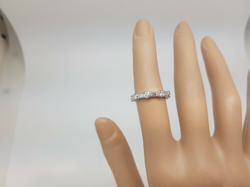 Bague en Or blanc 18 carats 2,94g sertie de diamants 2 carats G-VS 3100€ - Picture 3 of 6