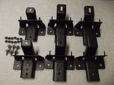 wrangler jeep jk running brackets side 2007 step hardware oem 4door