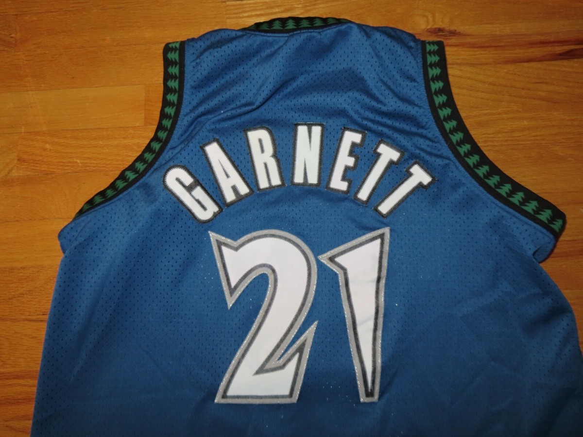 Nike KEVIN GARNETT No. 21 MINNESOTA TIMBERWOLVES (Size XL
