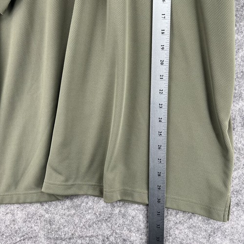 Columbia Polo Shirt Men 2XL Green Short Sleeve Omni Wick Outdoors Hiking - Imagen 12 de 15
