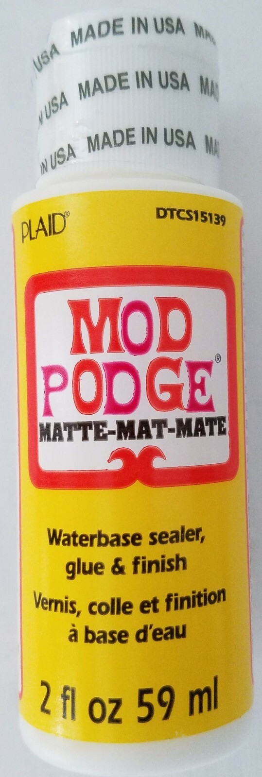 Mod Podge Sealer, Glue, and Finish, Matte Finish, Clear, 64 fl oz 