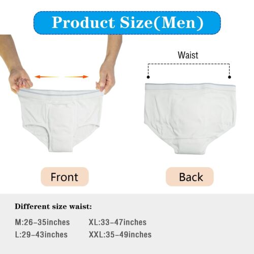 Pull On Style Adult Cloth Diaper for Men, Reusable Nappy Washable Elderly Inc... - Picture 2 of 6
