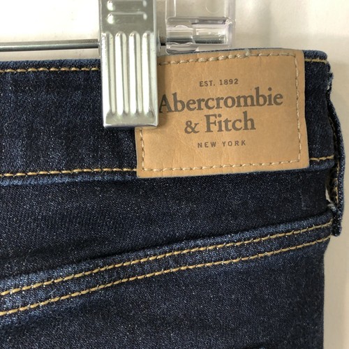 Abercrombie & Fitch donna The A&F stivaletto jeans lavaggio scuro taglia 6 corto - Foto 6 di 11