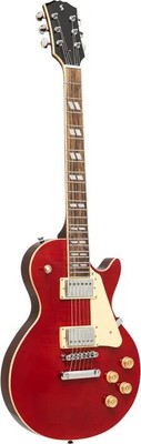 Deluxe Series, electric guitar solid with AAA flamed maple top