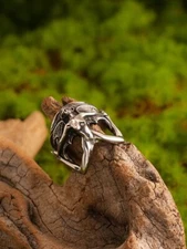 NIGHT WORKS Jolin Dark Gothic Witch Vintage Style Ring Men's Index Finger Rock