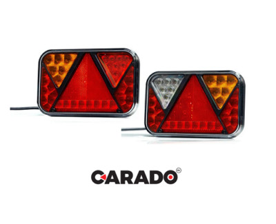2x LED Rückleuchten Set mit Led Control Box Anhängerbeleuchtung
