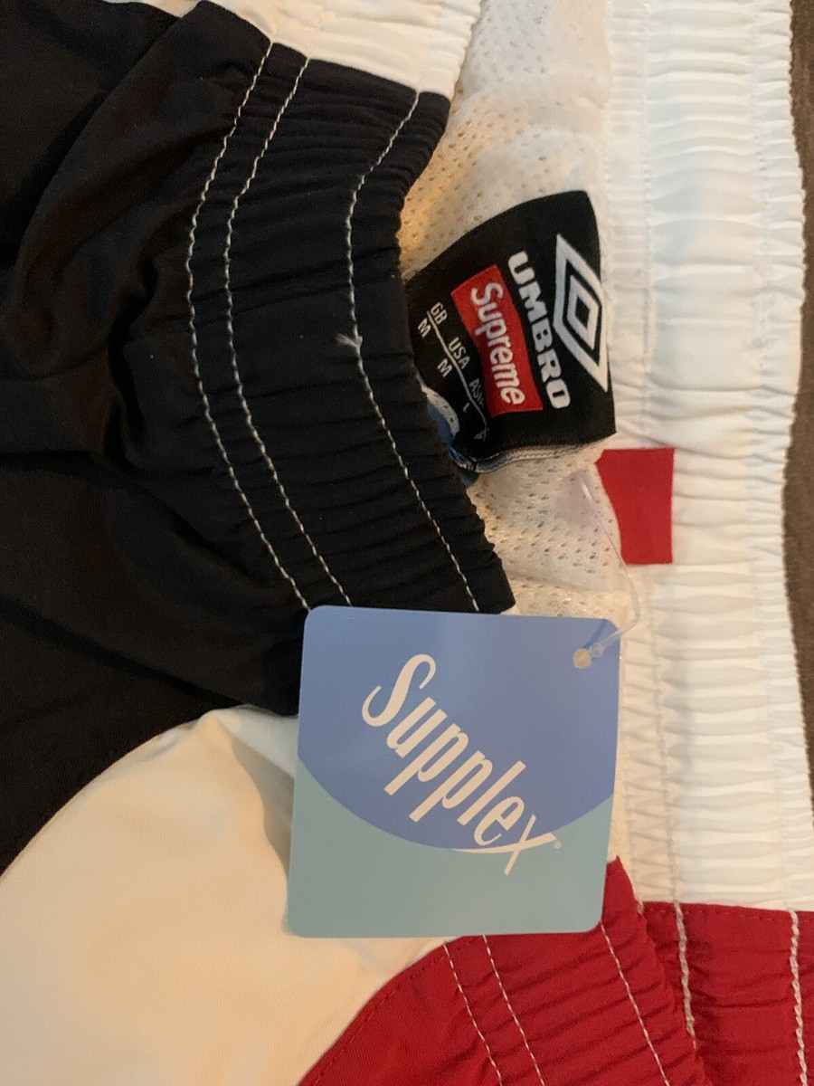 Supreme Umbro Track Pants White (SS23) Size M - New With Supreme Umbro Track Pants White (SS23) Size M - New With