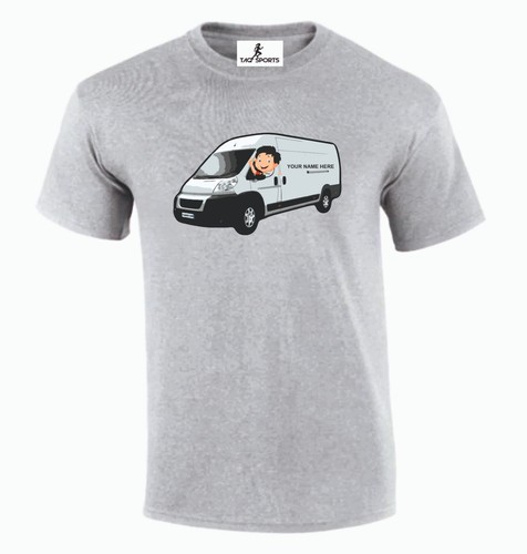 Camiseta personalizada para hombre HOMBRE CON FURGONETA - Imagen 8 de 11