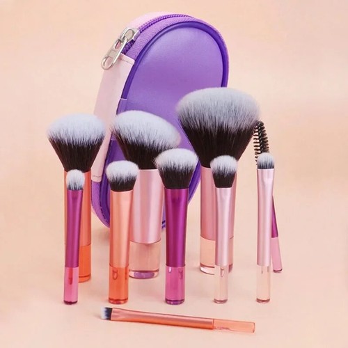 10Pcs Mini Makeup Brush Set | Eyeshadow, Foundation, Blush & Concealer Brushes - Picture 6 of 14