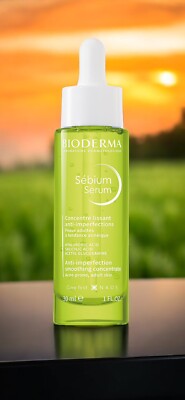 Bioderma Sebium Serum 30ml Smoothing Facial Serum Oily Skin Care