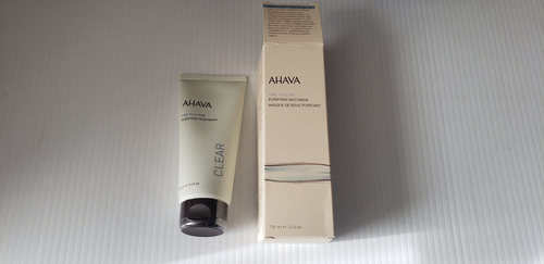 AHAVA Time To Clear Purifying Mud Mask Facial 3.4oz New Sealed 03/2027 - Picture 3 of 4
