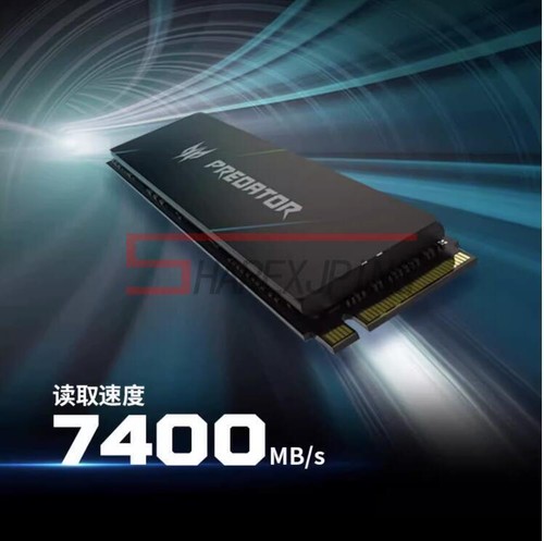 1PC New Acer Preoator SSD GM7000 2TB 7400MB/s Pcle4.0 independence cache - Picture 8 of 11