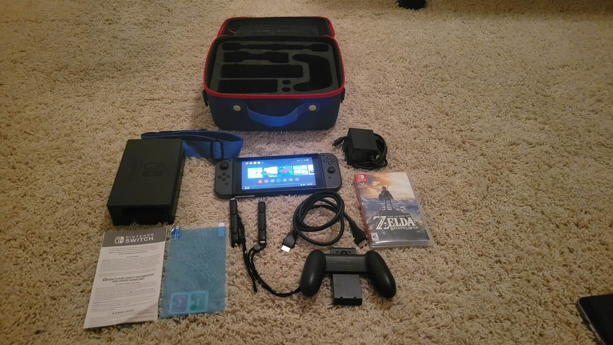 Nintendo Switch Game Console V1 Full Set 45496452599| eBay