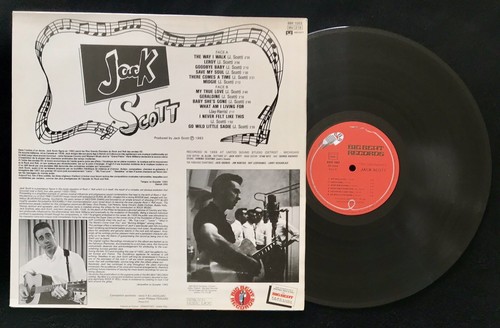 Jack Scott – The Legendary Jack Scott, 1982 FR LP, NM, Big Beat Records BBR1003 - Picture 2 of 4
