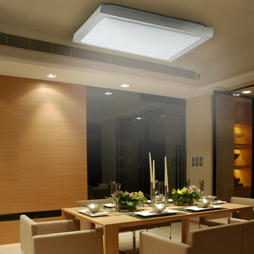 LED Deckenleuchte 36/48/54W Designleuchte Deckenlampe Wohnzimmer dimmbar Küche - Bild 6 von 9
