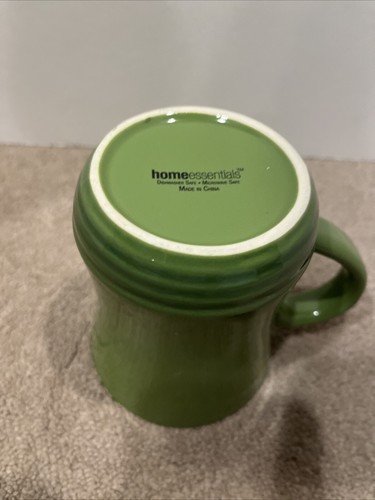 Home Essentials Green Coffee Mug Tea Latte Cup Dishwasher Safe 16 Ounces - Picture 15 of 24