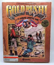 GOLD RUSH - Apple IIGS - Original 1988 Adventure Game by Sierra On-Line COMPLETE