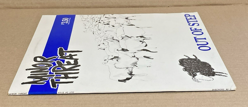Minor Threat "Out Of Step" 1983 Dischord Records 12" Vinyl Blue Strip Ian D.C. - Picture 3 of 12