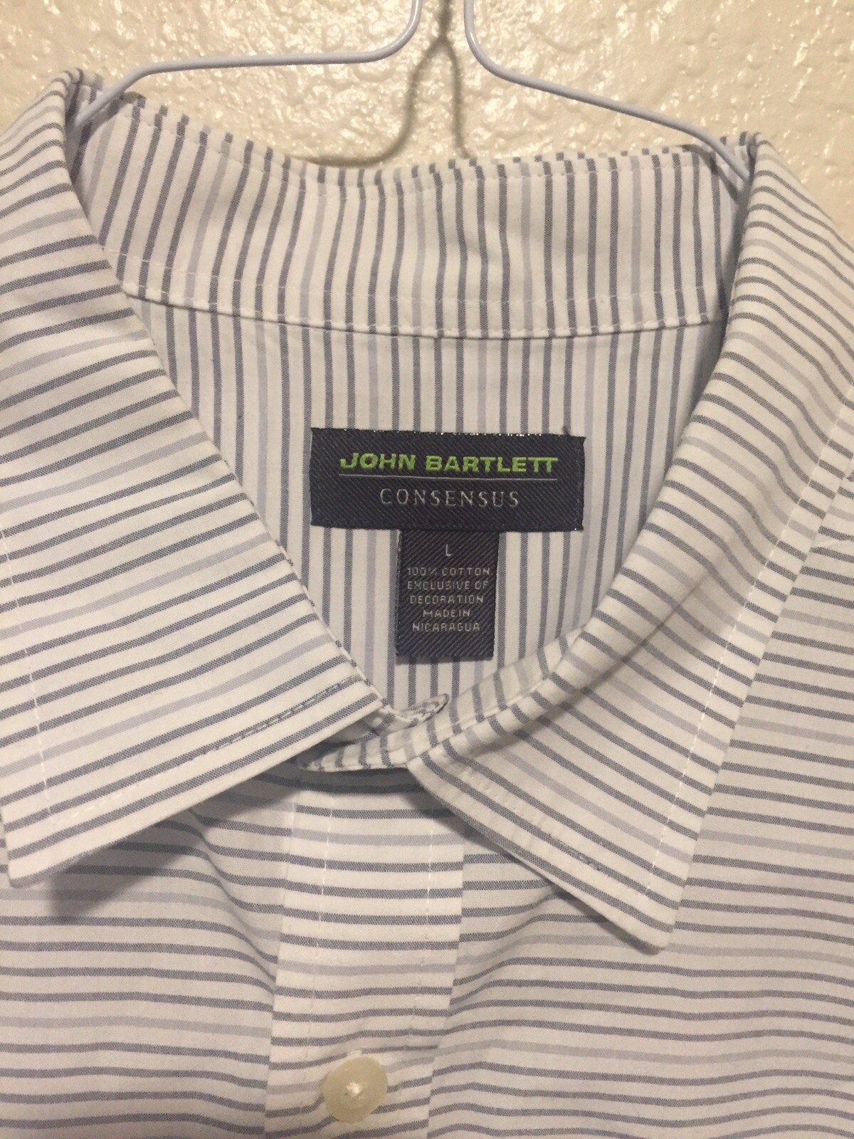 Mens Large John Bartlett Consensus Long Dleeve St… - image 11