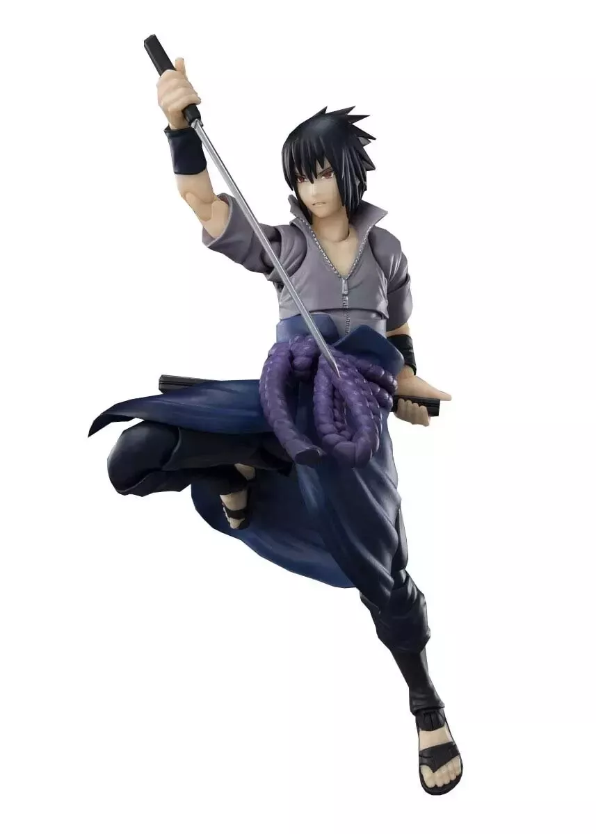 FIGURA DE AÇÃO SASUKE (SKIN CLÁSSICO)(GRANDE) - NARUTO