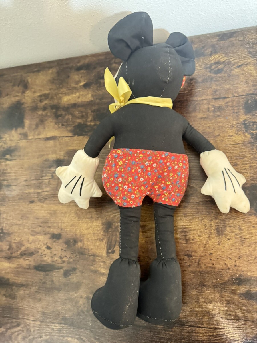 1930年代のMINNIE Mouse DOLL vintage Sold at Auction: RARE Vintage c.1930 Original Charlotte