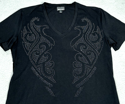 Tシャツ・カットソー JUST CAVALLI Woman T-Shirt Black 77PAHC00CJ600 899 22371413_52495845_600.jpg