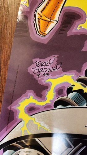 1994 DC Comics Jerry Ordway '93' Shazam vs Black Adam Poster, Nice, L@@K - Picture 2 of 7