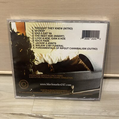 24 Deep by Brotha Lynch Hung (CD, Feb-1994, Black Market Records