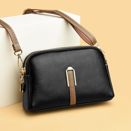 Luxury Leather Shoulder Messenger Bag Small Crossbody Purses for Women 2025 - Picture 15 of 28