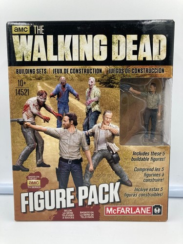 2014 McFarlane Toys AMC TWD The Walking Dead Building Sets Action Figure Pack